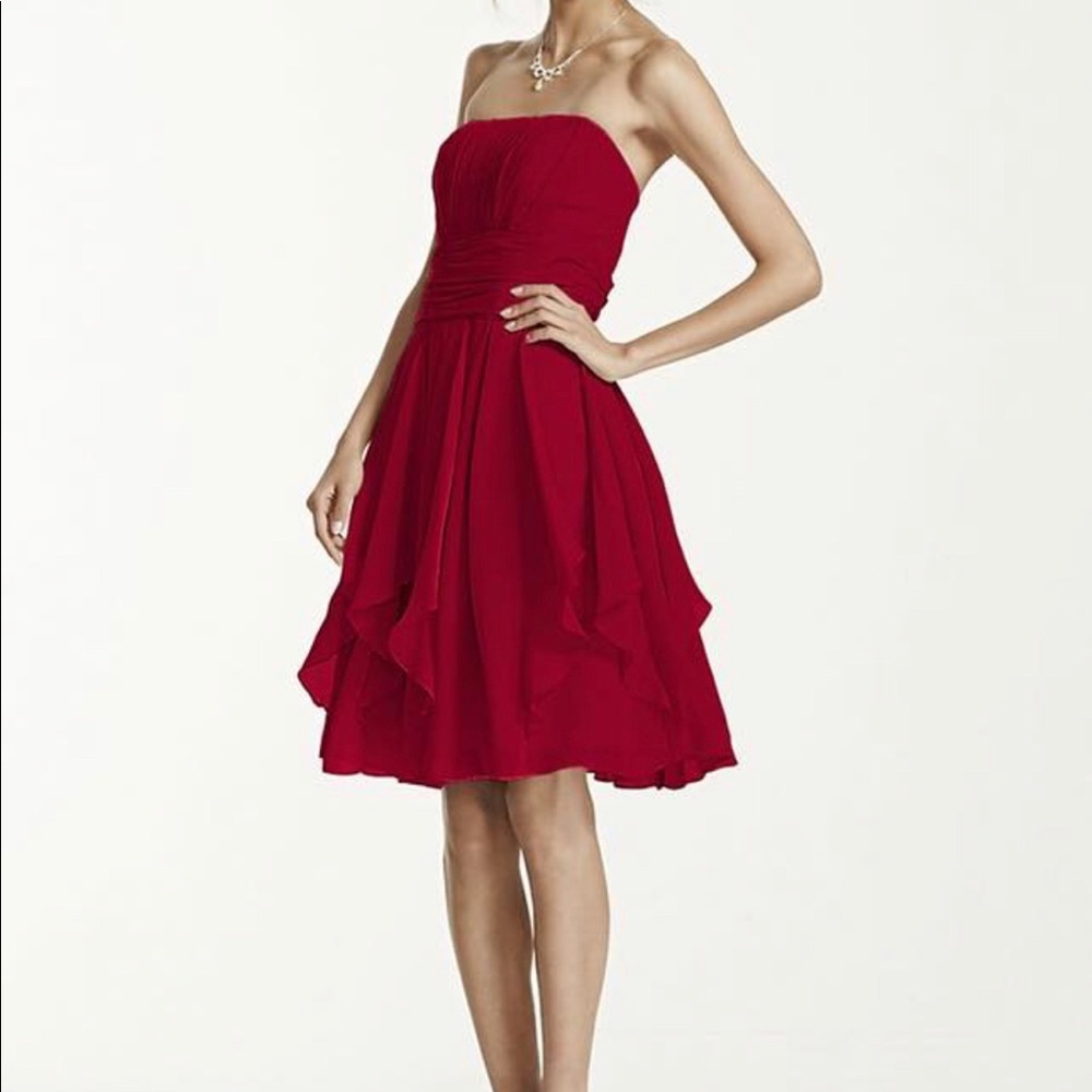 David’s Bridal bridesmaids dress